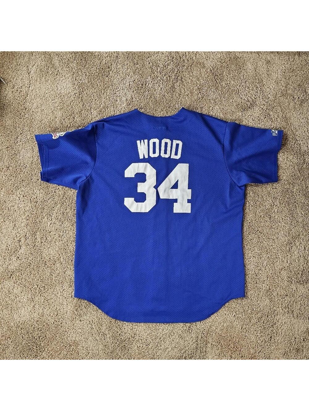 Kerry Wood #34 MLB Chicago Cubs Majestic Jersey sz XL